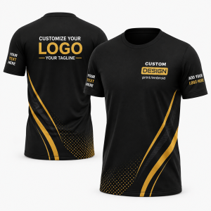 Customized Round Neck T- Shirt