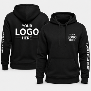 Customized Black Hoodie